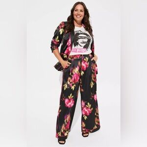 Torrid Satin Wide Leg Pants Torrid Size 2 R
